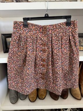 Eleven’s Vintage Anthropologie Velvet Mini Skirt